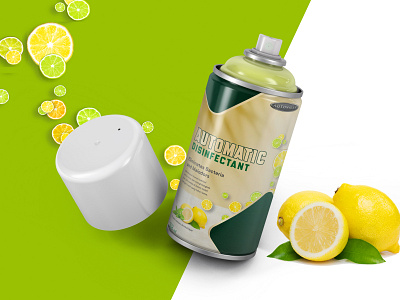 AUTOMATIC LEMON FRAGRANCE branding graphic design packaging design vector visual identity