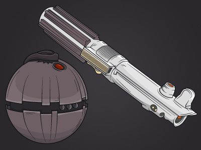 Lightsabers And Thermal Detonators