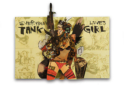 Everybody Loves Tank Girl Pop Up book cut design paper popup