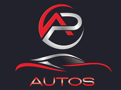 A logo design Title: AP Autos branding design graphic design logo