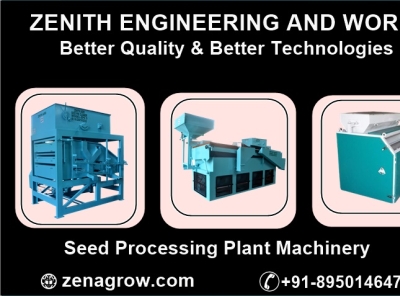 Seed Processing Plant Machinery by ZENITH ENGINEERING AND WORKS on Dribbble