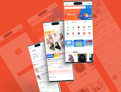 Learn Figma - Redesign Shopee Marketplace app design figma mobile design shopping ui design