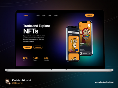 NFT Marketplace - Landing Page