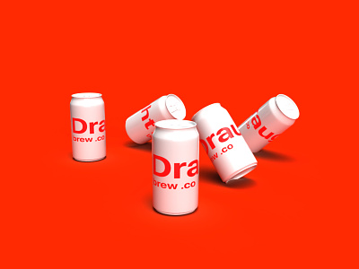 draught brew design branding graphic design logo packaging