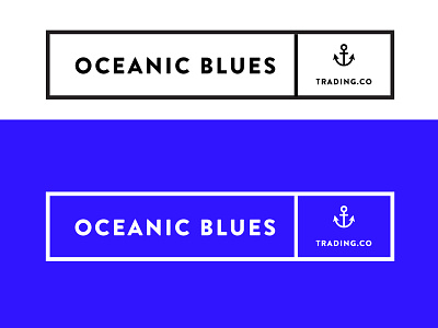 Oceanic branding logo rebranding retro