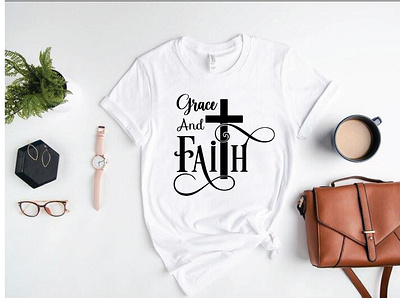 christian typography t-shirt design design graphic design illustration logo t shirt typography vector