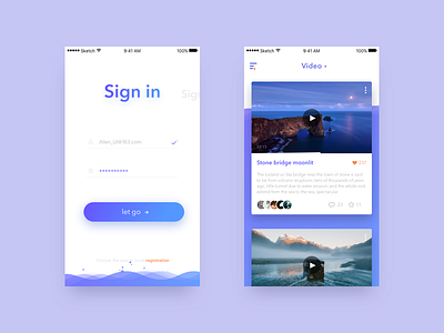 Sign Up DailyUI #001 in sign