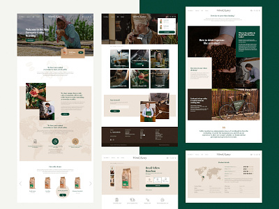 Coffee Manufacture E-commerce artdirection artdirector e commerce product design ui ux webdesign website