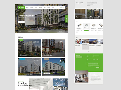 Asbud Group adobexd artdirection product design ui ux webdesign website