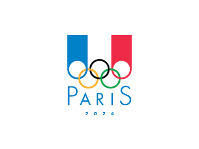 Paris 2024 Olympic Logo CONCEPT branding branding design concept conceptual flag france french graphic design icon iconography logo logoconcept minimal olympic olympics paris sports vector