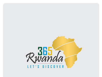 365 Rwanda logo branding design graphic design logo ui
