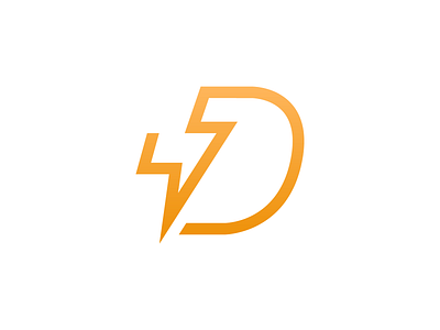 Dielektrik bolt brand brand identity electric electro electronics energy flash icon letter d logo logodesign logotype power symbol thunder thunderbolt