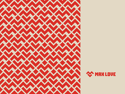 Max Love brand brand identity branding graphic design logo logo design logodesign logotype love max pattern patterns symbol visual identity