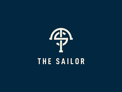 The Sailor anchor anchor logo brand brand design brand identity branding letter s letter t logo logo design logotype monogram logo ocean sailor sea symbol ts visual identity