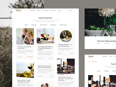 Taysta banner color design landing minimal restaurant ui ux web webdesign wine wine bar