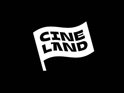 Cineland Cinema 📽 branding bulgaria cinema cinematic design kino lettering logo logo designer logo mark logodesign mark movie sofia typography