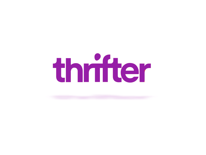 Thrifter | Logo Reveal 2d animation after effects bulgaria logo reveal logotype motion graphic shapes smooth stroke trim path wave zigzag