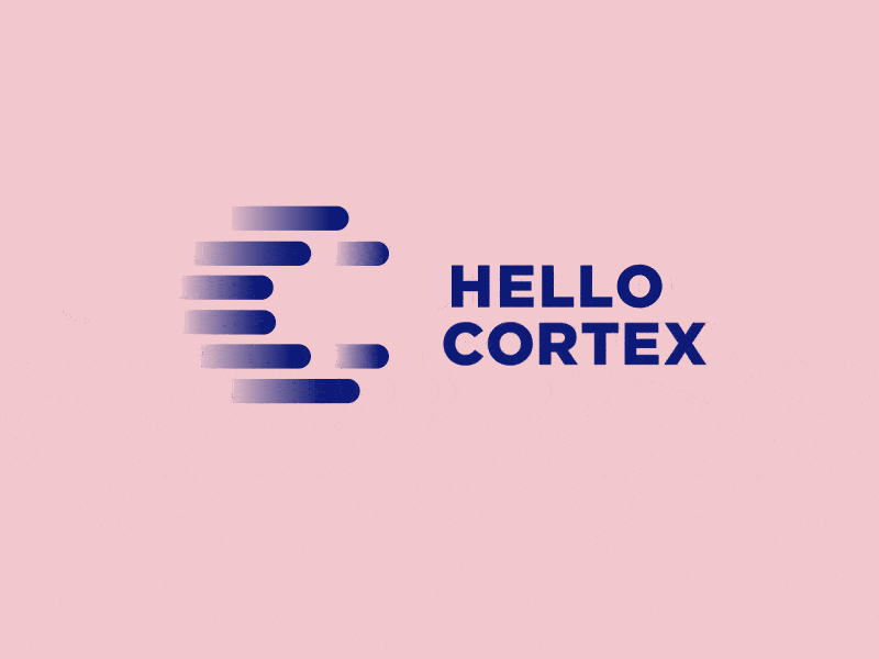 HelloCortex | Logo Reveal ai artificial intelligence assistant autonomous communication consulting core developement hello inovative logo logo animation manhattan motion new york city process reveal smart software startup