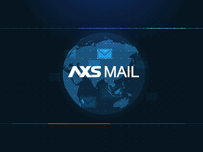 AXS MAIL ✉️ after effects app digital email mail mailbox motion ship shipping tanker