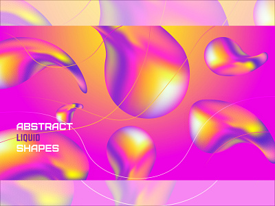 Abstract background. Liquid. AI advertaising background banner design graphic design illustration vector