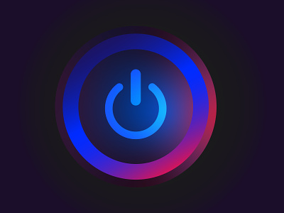 Neon button. AI advertaising background banner button design game graphic design illustration neon vector