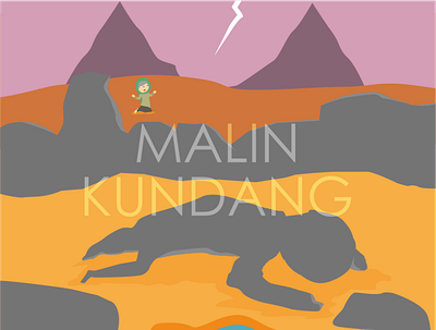 Malin Kundang child corel draw folk graphic design illustration kids malin kundang tale vector