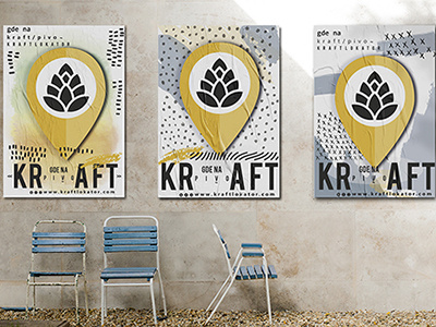 Craft Locator - beer beer craft design poster