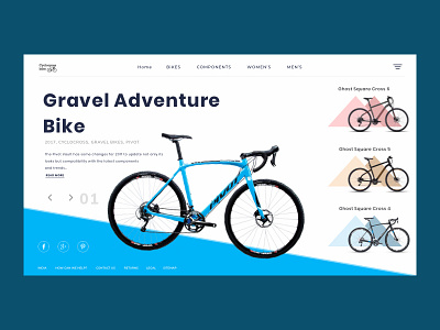 Landing Page minimal ui ux web