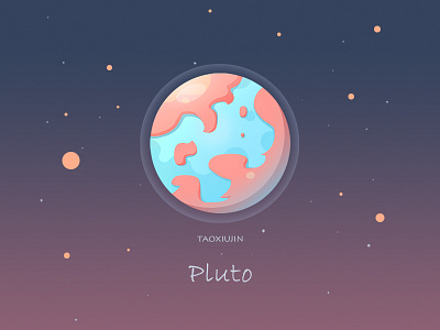 Pluto space，planet，universe，