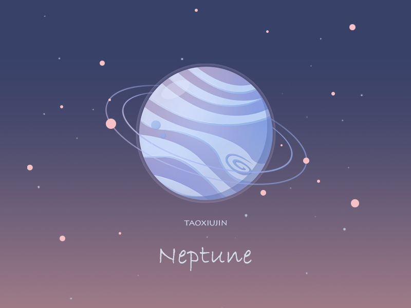 Neptune by Nanuo🚀 on Dribbble