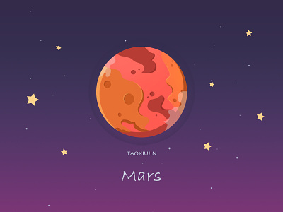 Mars space，planet，universe，