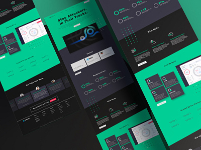 Landing Page - Concept Design app branding flat icon illustration logo minimal ui ux visual design