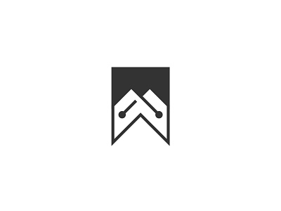 Bookmark mountain logo