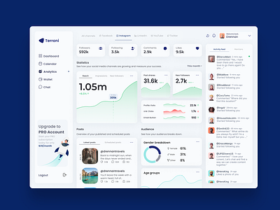 Terroni – SaaS Dashboard