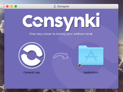 Consynki Mac install app dmg install