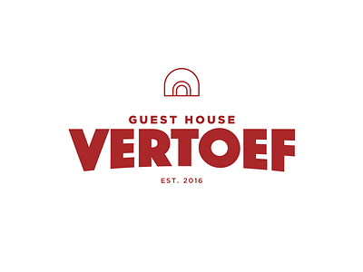 Guest House Vertoef - logo design branding design identity logo