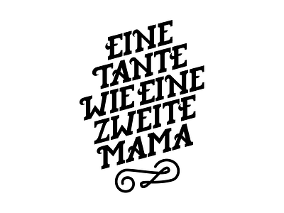 aunt font handlettering handtype lettering script type typeface typography vector