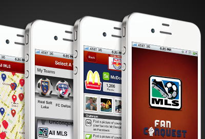 FanConquest iPhone App interface ios iphone iphone app ui design ux design