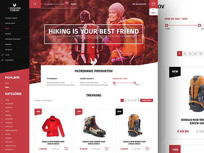 Grouse Creek ecommerce design