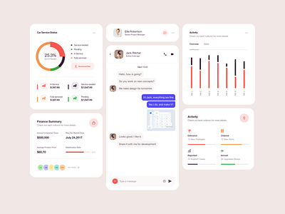 Interface Elements by Nicholas Ergemla for Steelmonk on Dribbble