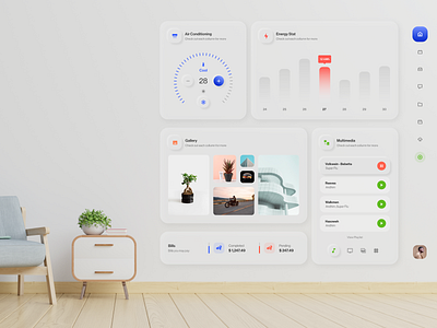 Smart Wall UI