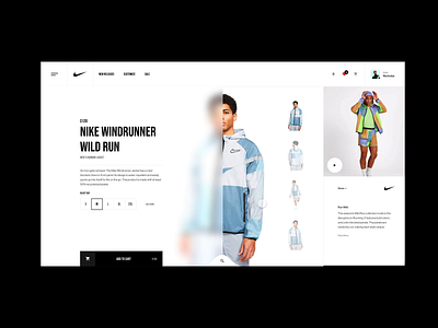 Nike Product 2 brand design inspiration interaction ui ui design ux ux design web web design