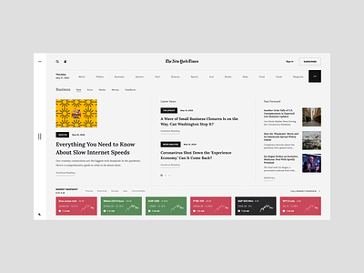 NY Times Interaction brand design inspiration interaction ui ui design ux ux design web web design