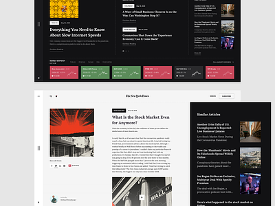NY Times - Article article article ui brand design inspiration news news ui newspaper ny ny times ui ui design ux ux design web web design