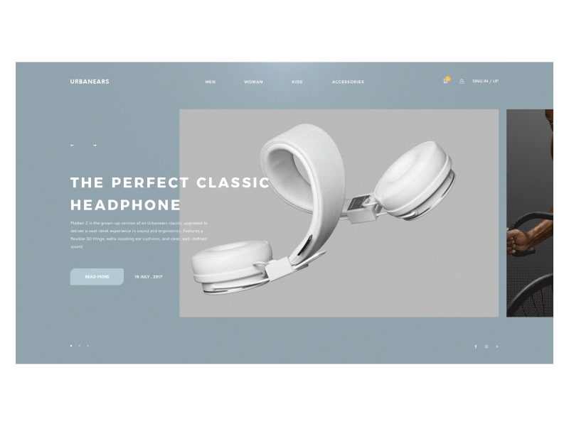 Urbanears - 002 delete design edit ergemla headphone music ui uiux urbanears ux web