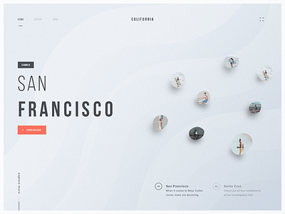 California california clean design ui web