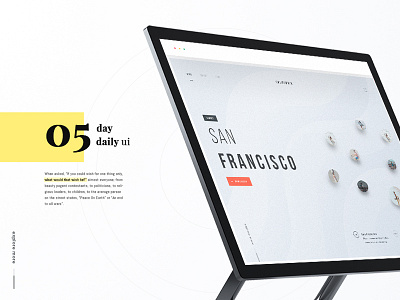 05 Day of Daily daily daily ui interaction ui design