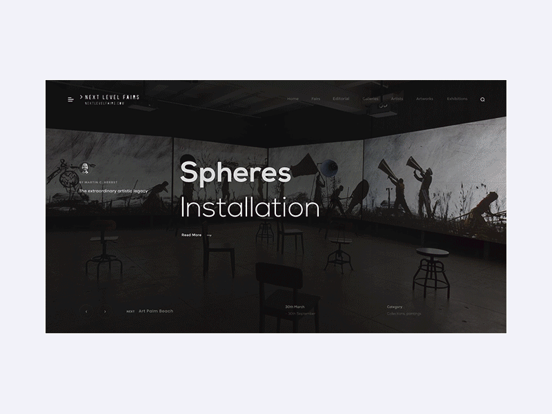 Next Level Fair UI Interaction 3 photography fashion daily ui clean minimal ux design daily ux web design web motion lookbook ui design brand transition portfolio interaction inspiration design ui