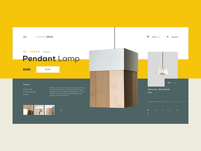 Furniture Store brand clean daily design inspiration minimal ui ui design ux ux design web web design