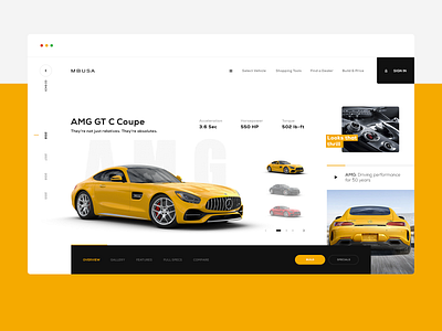 MBUSA - Mercedes Benz Store brand daily design inspiration ui ui design ux ux design web web design